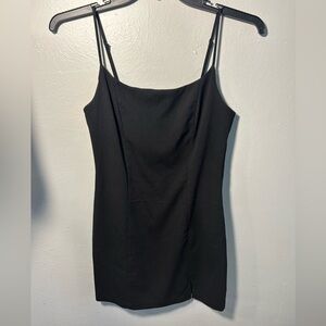 Forever 21 Black Spaghetti Strap Dress